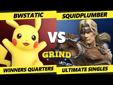 The Grind 179 Winners Quarters - BWStatic (Pikachu) Vs. Squidplumber (Simon) Smash Ultimate - SSBU