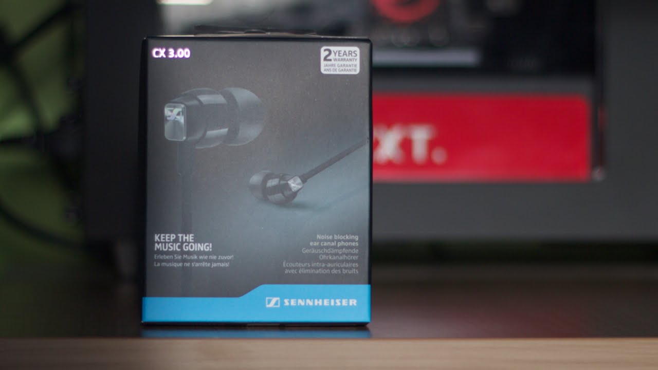 Наушники Sennheiser CX 3.00 черные
