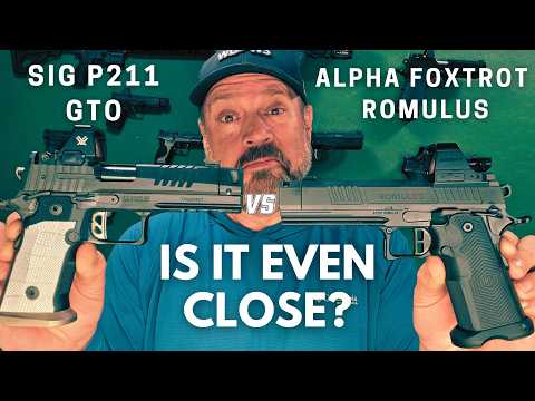 SIG P211 GTO vs Alpha Foxtrot Romulus: Half the Price, Half the Gun?