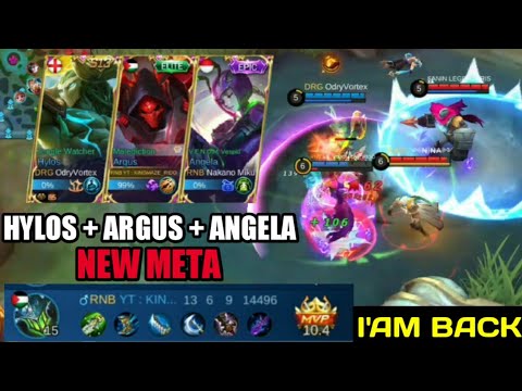 (INSANE MATCH) NEW META ARGUS+HYLOS+ANGELA IN GLORY | TOP GLOBAL ARGUS | HYPER ARGUS #14
