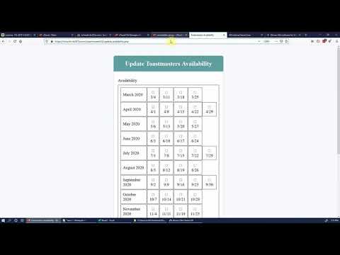 Its387p Dba Python Api To Update Availability Table