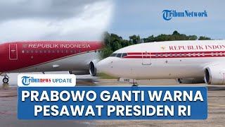 Prabowo Ganti Desain Striping dan Warna Pesawat Kepresidenan RI hingga Rutin Pakai Pesawat Pribadi