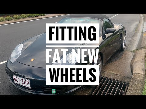 Fitting Wide Wheels to a Porsche Boxster 986 - Fitment JDM Advan RS Wheels