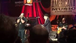 Buddy Miller, Steve Earle, ""I Let the Freight Train Carry Me On" (Nashville, 21 September 2016)