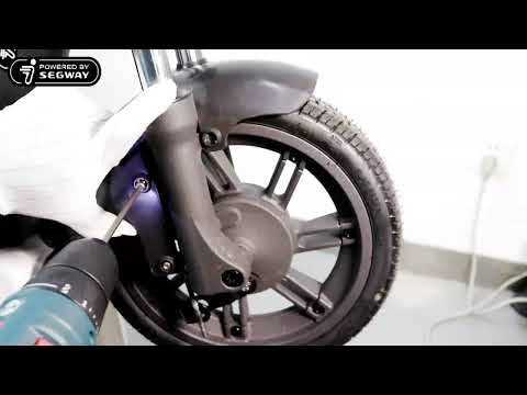 Segway Max Plus X (2.4) Front Brake Line Rear End Repair Video