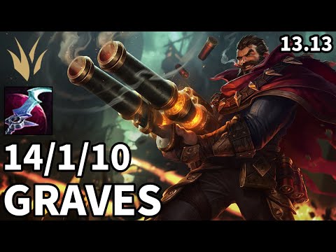 Graves Jungle vs Sejuani - EUW Master | Patch 13.13