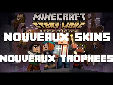 New skins and trophies?  -Minecraft PS3/PS4/XBOX