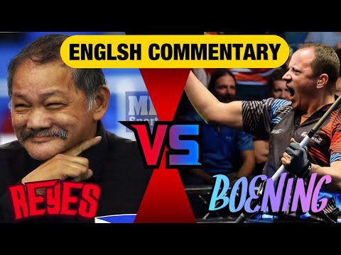 Efren Reyes vs SVB  (2017) Derby City Classic Match 🤩 (ENGLISH COMMENTARY)