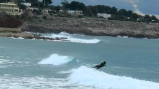 preview picture of video 'Private Beach  Surf South Italy 2014'