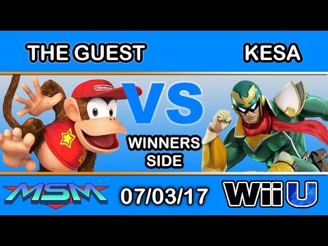 MSM 103 - The Guest (Diddy Kong) Vs. Kesa (Captain Falcon) Winners Side