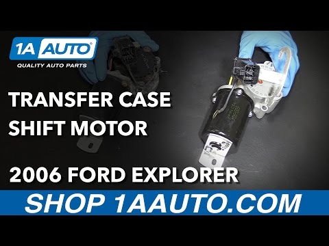 How to Install Transfer Case Shift Motor 2006-2010 Ford Explorer