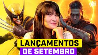 OS MAIORES LANÇAMENTOS DE SETEMBRO, WOLVERINE, CONTROL RESONANT, ONIMUSHA E MAIS! - #flowgames