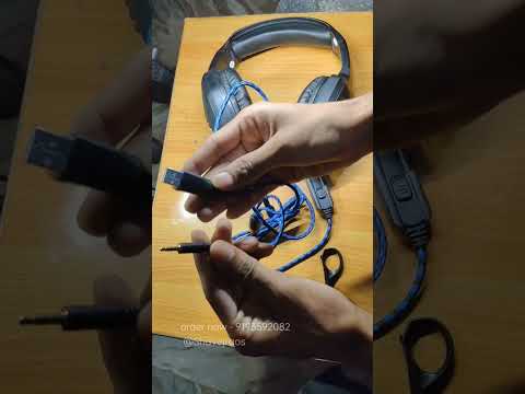 Thumbnail for Cosmic Byte GS430 Gaming wired over ear Headphone, 7 Color RGB LED #ytshorts #headphones