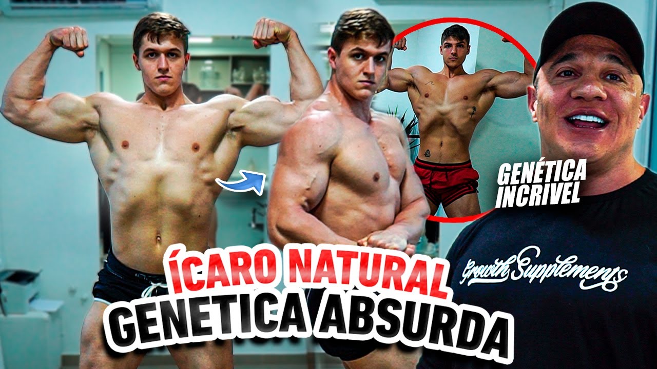 FÁBIO GIGA FICOU APAVORADO COM A GENÉTICA DO ÍCARO NATURAL