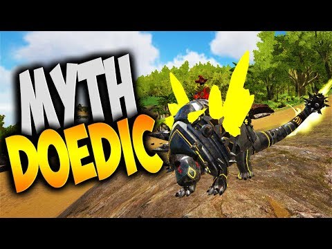 Ark: Survival Evolved - INSANE MYTH DOEDICURUS TAMED  (Ark Foreworld Myth-ba xia) Modded Ark Part 4)