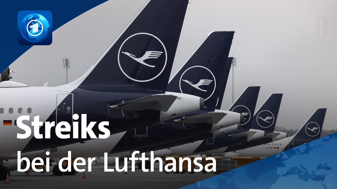 Streiks bei der Lufthansa – die Lage am Flughafen Frankfurt