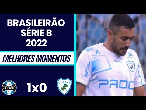 Melhores momentos | Grêmio 1x0 Londrina | Série B 2022 - 15ª Rodada (Premiere)