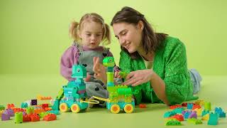 LEGO DUPLO - 3 v 1: Dinosauři na kolečkách