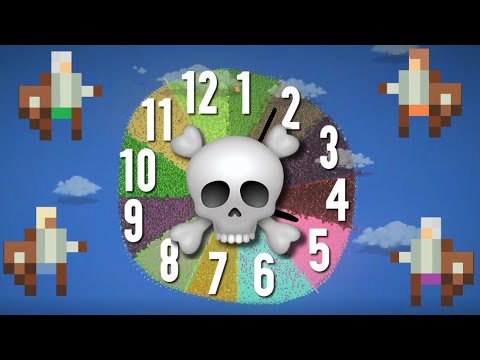 12 Kingdoms Try To Survive On The Clock Of DEATH - WorldBox