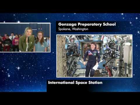 Expedition 59 Education Event with Mobius Science Center - May 15, 2019