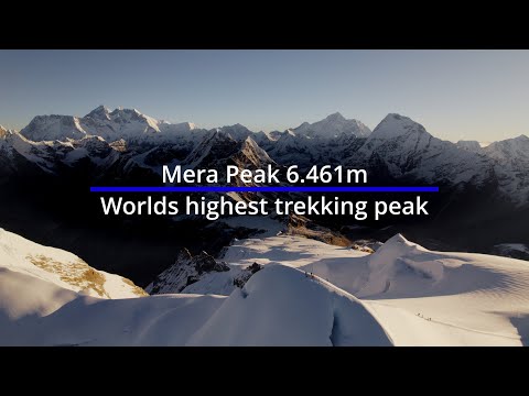 Climbing Mera Peak - Worlds Highest Trekking Peak / 4k