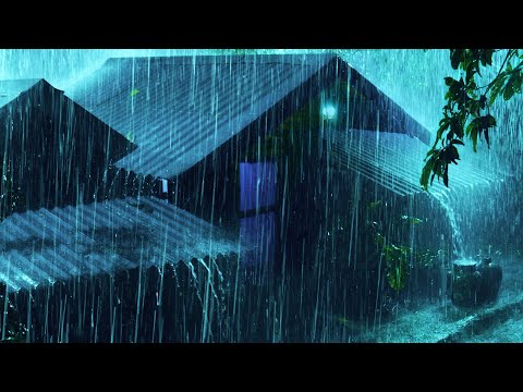 Therapy Rainy Night 🌧️ Nature Rain Sounds & Heavy Thunder At Night To Make You Sleep Instantly