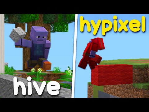 #1 Minecraft Bedrock Server vs #1 Java Server