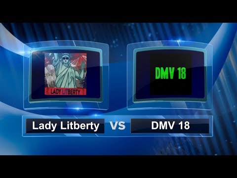 Lady Litberty vs DMV18 - Pool Play - Women's Tidewater Kickball Open #TKO2017