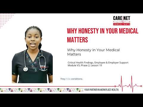 Why Honesty During Your Medical Matters