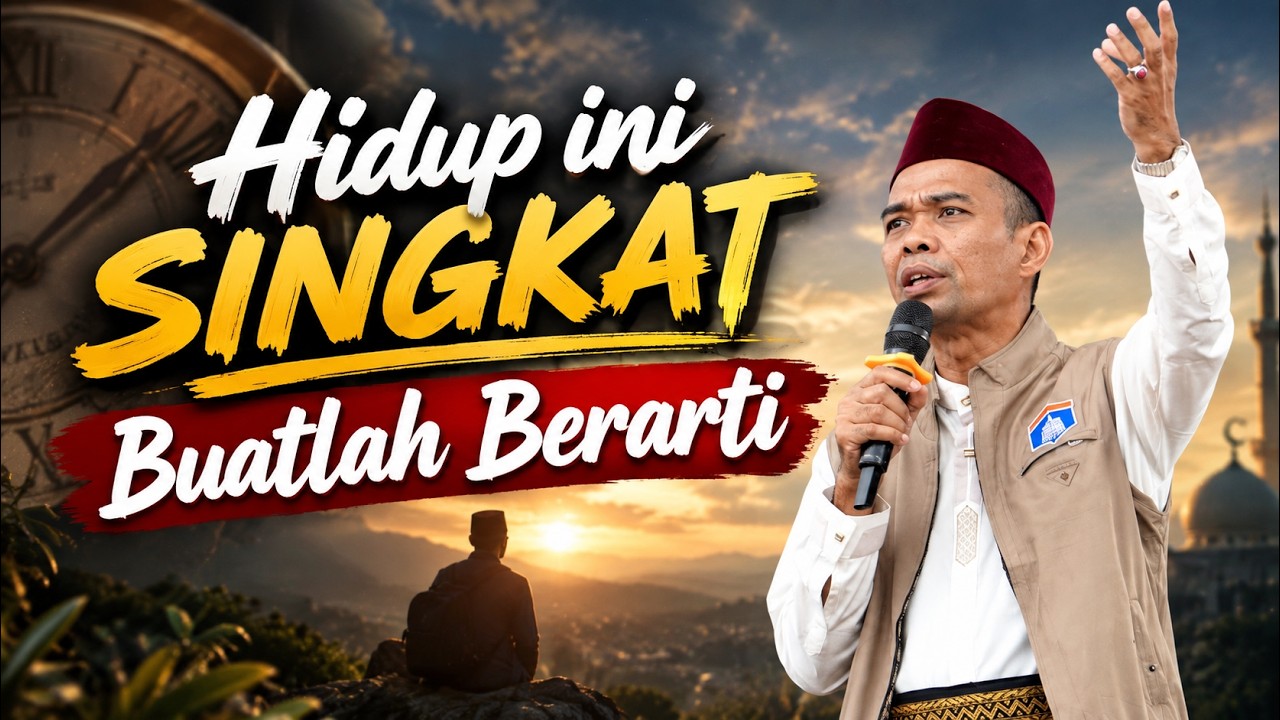 Hidup Ini Singkat Buatlah Berarti | Ustadz Abdul Somad