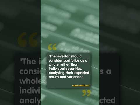 Thumbnail for What  Harry Markowitz wants every investor to know by Harry Markowitz