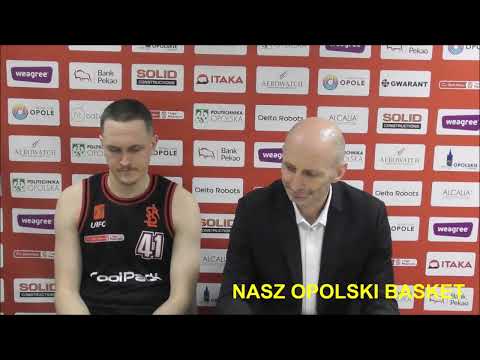 Konferencja prasowa po meczu Weegree AZS Politechnika   ŁKS Coolpack Łódź 14 02 2026  n