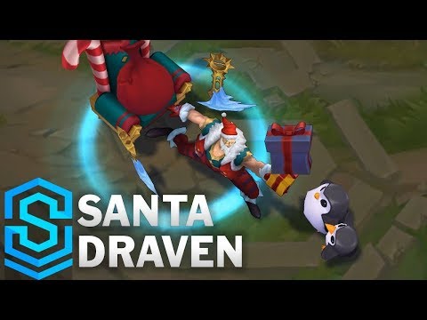 Santa Draven Skin Spotlight - League of Legends
