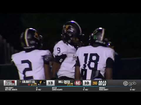 Colquitt County vs. Mill Creek First Round Playoff Game Highlight Reel