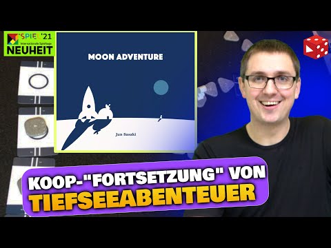 Moon Adventure (Oink Games 2021) - Koop "Nachfolger" von Tiefseeabenteuer