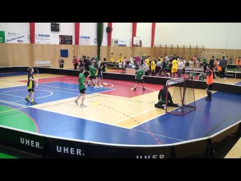 Florbal 1.FbK JABLONEC n.N. - TJ TURNOV WHITE 17:5