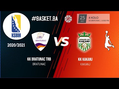 KK Bratunac vs KK Kakanj - 4 kolo - KSBIH - 2020/2021