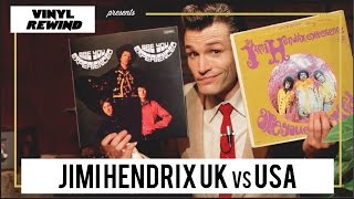 Jimi Hendrix - Are You Experienced? UK vs USA vinyl review