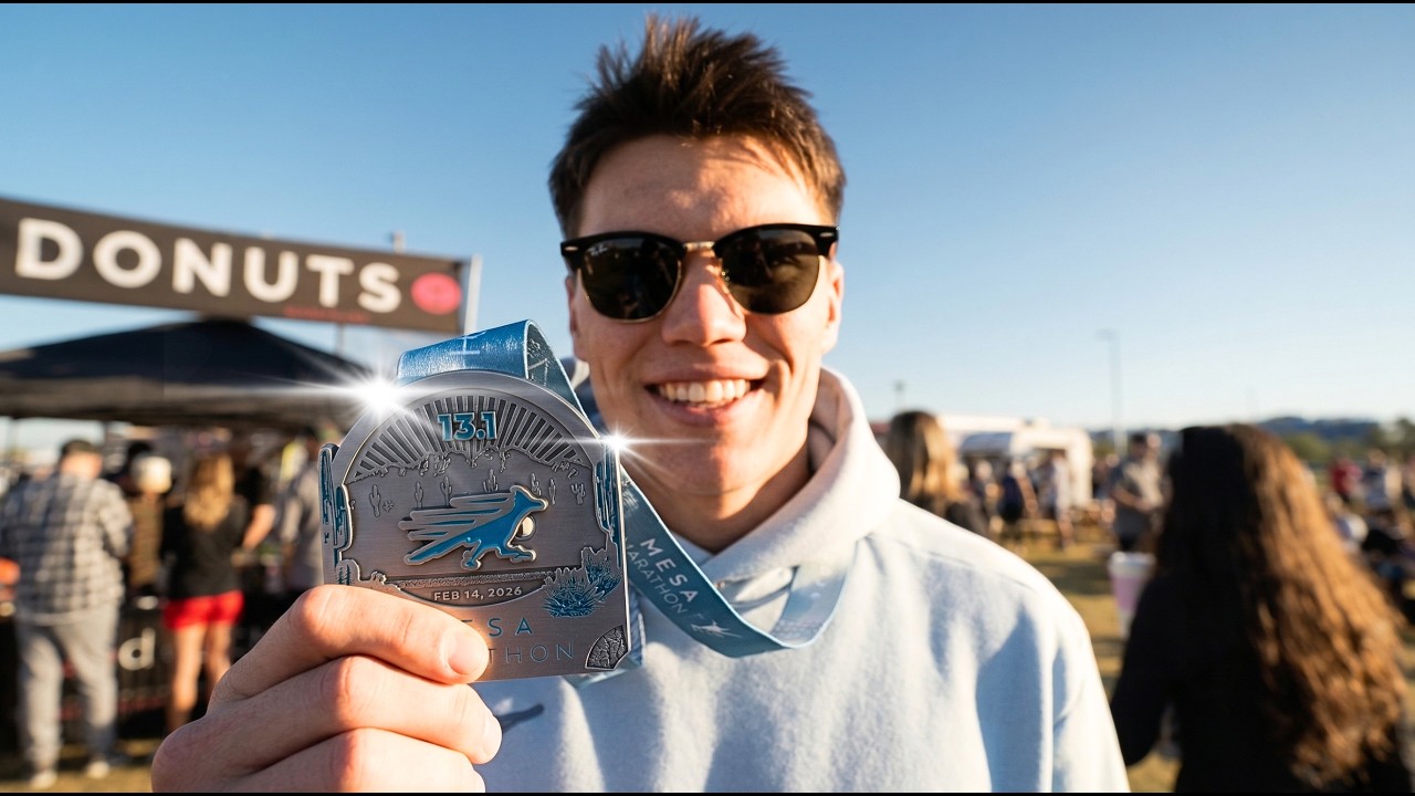 Race Vlog Thumbnail