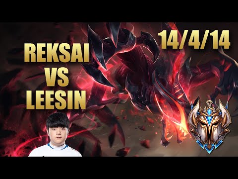 DWG Canyon Rek'sai Jungle Vs Leesin - KR Challenger Patch 9.20
