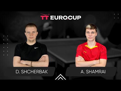 12:25 Denys Shcherbak - Andrii Shamrai 17.10.2024 TT Euro.Cup Ukraine Elite. TABLE 4