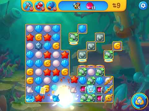 Fishdom level 5694 no boosters フィッシュダム ノーマル [Friend's]