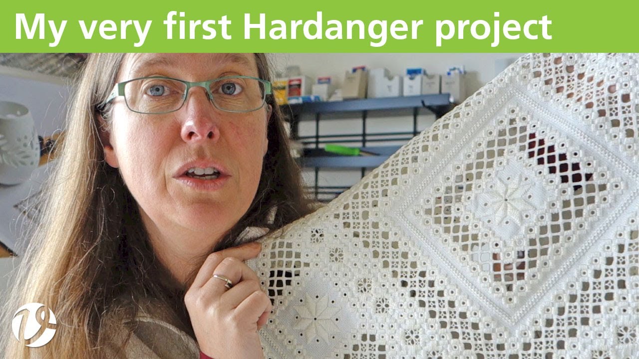 White Threads FlossTube 97 – my very first Hardanger project