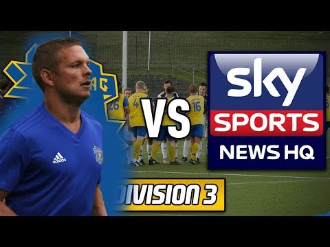 BROWN GOAL vs SKY SPORTS STAFF - (1-0) - HASHTAG UNITED GOALS