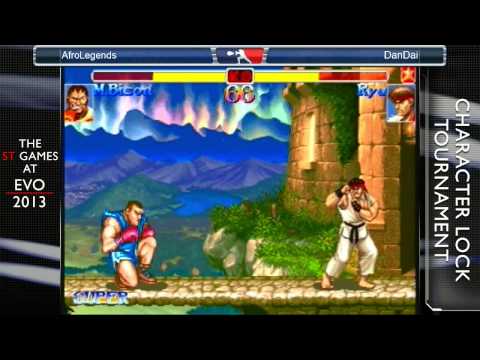 EVO2013 ST Games - Afro Legends vs Damdai - Character Lock Tournament