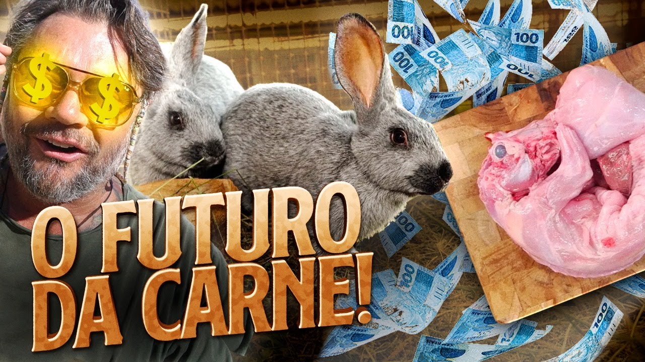 A CARNE DE COELHO PODE ACABAR COM A FOME NO MUNDO!? | RICHARD RASMUSSEN
