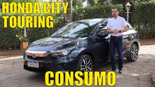 Consumo do Honda City Touring 2023?