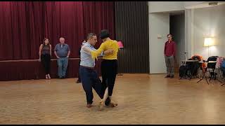 Colgadas  |   Argentina Tango Class Summary  |  Bulent + Lina Tango |  Bulent Karabagli & Lina Chan