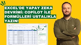 Excel'in İçerisinde Copilot (Yapay Zeka) Uygulamaları | İşin Şekli Değ