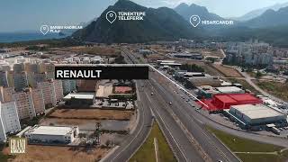 Antalya Liman’da Kemer Yolu Üzeri Satılık Ticari Arsa